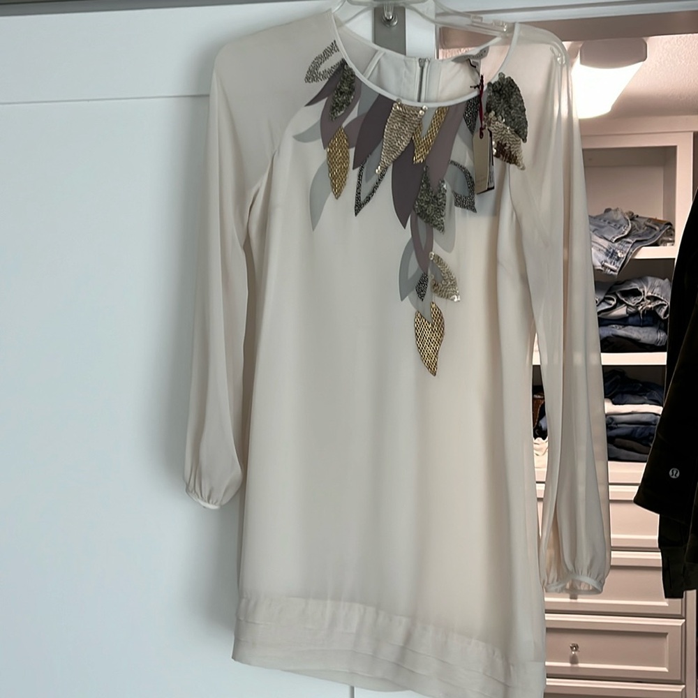 Ted Baker Starion Sequin Embellished Tunic dress